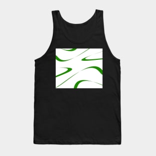 Abstract - green and white. Tank Top